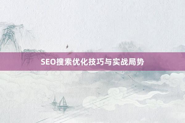 SEO搜索优化技巧与实战局势
